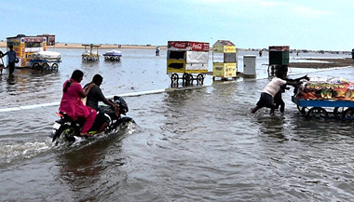 చెన్నైలో తగ్గని వర్షబీభత్సం