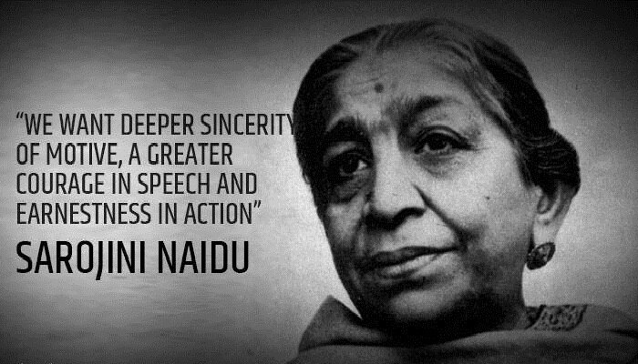 'భారత కోకిల'కు నివాళులు అర్పించిన రాష్ట్రపతి 'భారత కోకిల'కు నివాళులు అర్పించిన రాష్ట్రపతి