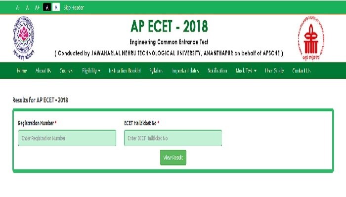 ఏపీ ఈసెట్‌ ఫలితాలు విడుదల