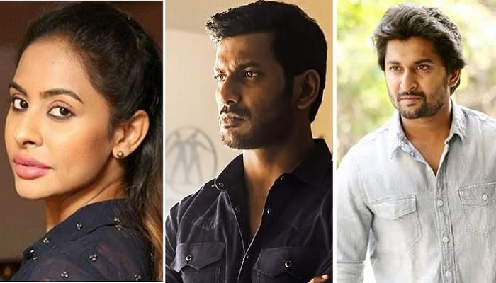 నానిపై శ్రీరెడ్డి ఆరోపణలు.. విశాల్ని పట్టుకున్న శ్రీరెడ్డి భయం !! నానిపై శ్రీరెడ్డి ఆరోపణలు.. విశాల్ని పట్టుకున్న శ్రీరెడ్డి భయం !!