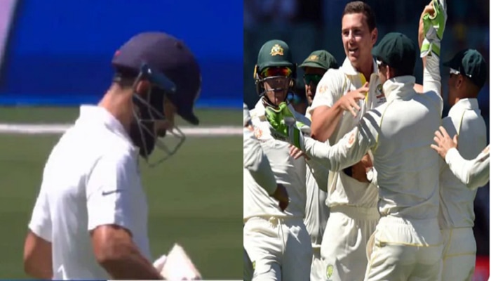 India Vs Australia తొలి టెస్టు : కీలక వికెట్లు కోల్పోయి కష్టాల్లో పడిన కోహ్లీసేన India Vs Australia తొలి టెస్టు : కీలక వికెట్లు కోల్పోయి కష్టాల్లో పడిన కోహ్లీసేన