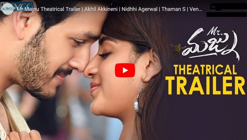 Mr మజ్ను థియేట్రికల్ ట్రైలర్ Mr మజ్ను థియేట్రికల్ ట్రైలర్