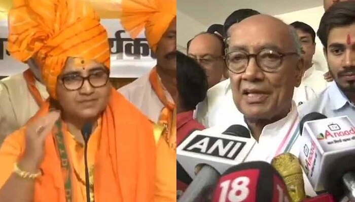 సాధ్వీ ప్రగ్యా సింగ్ థాకూర్కి మూడోసారి ఇసి నోటీసులు సాధ్వీ ప్రగ్యా సింగ్ థాకూర్కి మూడోసారి ఇసి నోటీసులు