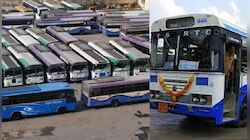 బస్సుపై రాళ్ల దాడి.. భయాందోళనలో ప్రయాణికులు