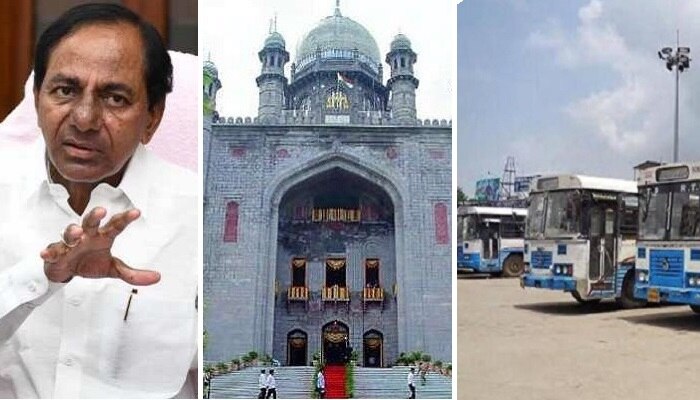 టిఎస్ఆర్టీసీ సమ్మె: తెలంగాణ ప్రభుత్వానికి హై కోర్టులో చుక్కెదురు టిఎస్ఆర్టీసీ సమ్మె: తెలంగాణ ప్రభుత్వానికి హై కోర్టులో చుక్కెదురు