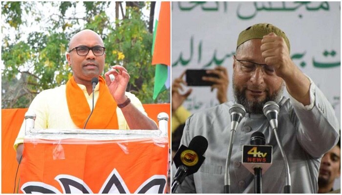 Dharmapuri Arvind Slams Asaduddin Owaisi: ఉల్టా వేలాడదీసి గెడ్డం కోసేస్తా.. అసదుద్దీన్‌కు బీజేపీ ఎంపీ వార్నింగ్‌!