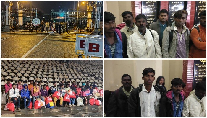Pakistan handover AP fishermen to BSF: పాక్ చెర నుంచి క్షేమంగా తిరిగొచ్చిన ఏపీ జాలర్లు Pakistan handover AP fishermen to BSF: పాక్ చెర నుంచి క్షేమంగా తిరిగొచ్చిన ఏపీ జాలర్లు
