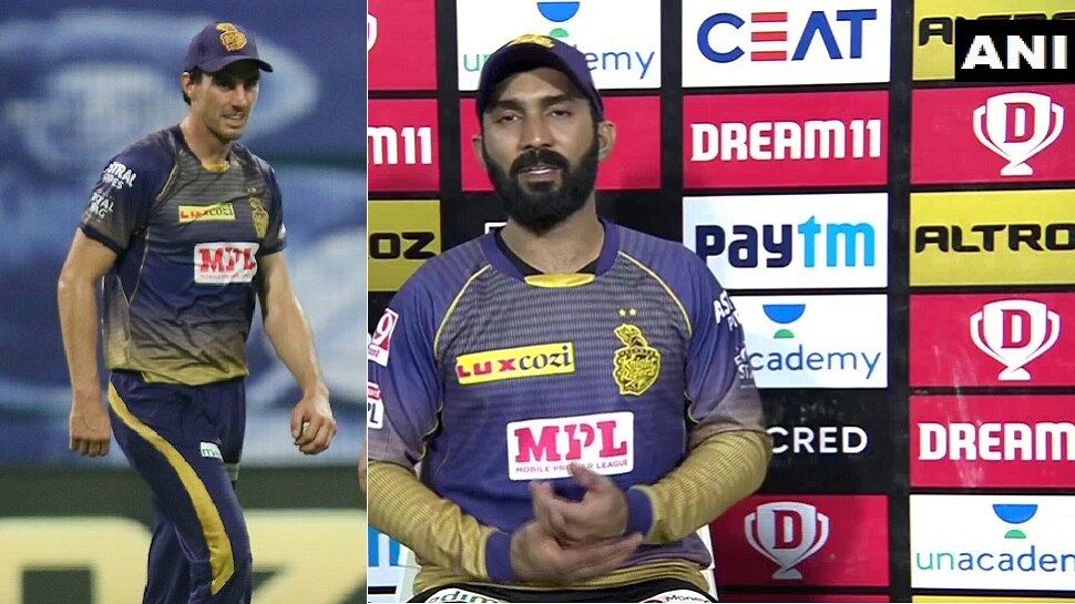 MI vs KKR: పాట్ కమిన్స్కు మద్దతుగా నిలిచిన కెప్టెన్ దినేష్ కార్తీక్ MI vs KKR: పాట్ కమిన్స్కు మద్దతుగా నిలిచిన కెప్టెన్ దినేష్ కార్తీక్