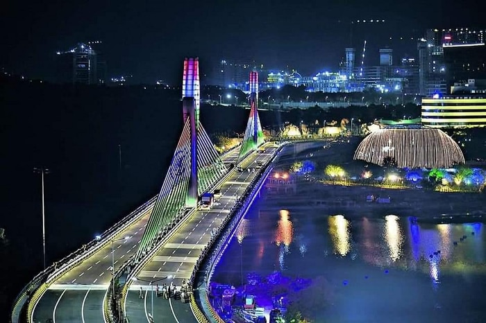 Durgam Cheruvu Cable Bridge: భాగ్యనగరానికి మరో మణిహారం