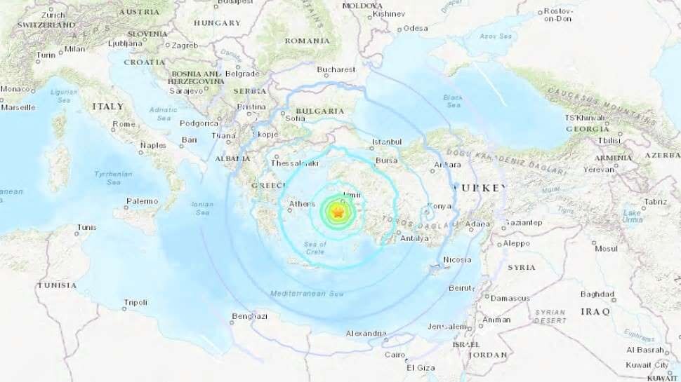 Turkey Earthquake: టర్కీలో భారీ భూకంపం.. రిక్టర్ స్కేలుపై 7.0 గా నమోదు Turkey Earthquake: టర్కీలో భారీ భూకంపం.. రిక్టర్ స్కేలుపై 7.0 గా నమోదు