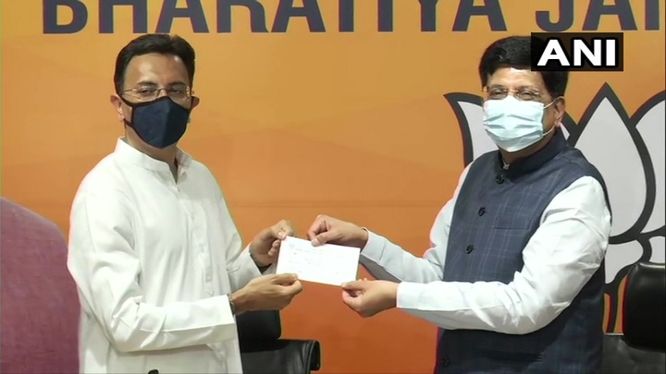 Jitin Prasada Joins BJP: బీజేపీలో చేరిన కాంగ్రెస్ సీనియర్ నేత జితిన్ ప్రసాద