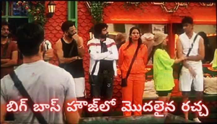 Bigg Boss Telugu season 5 day 1 nominations, Bigg Boss Telugu 5