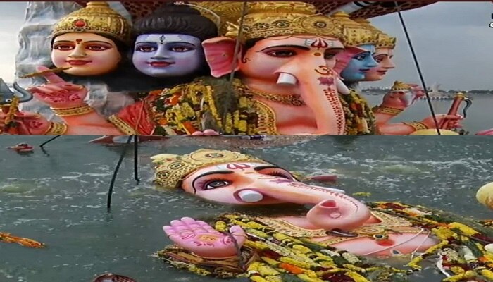 Khairatabad Ganesh : ఖైరతాబాద్‌ గణేశుడి నిమజ్జనం పూర్తి, ఈ ఏడాదే చివరిసారి.. వచ్చేసారి పూర్తిగా మారనున్న ప్రక్రియ