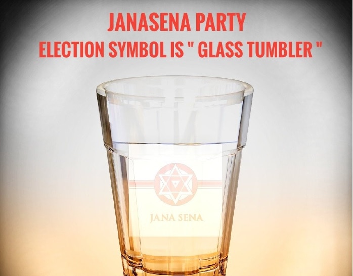 janasena lost its official party election symbol of tea glass, Election