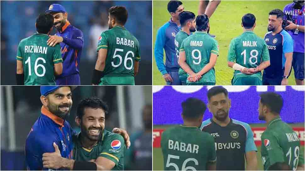 India Vs Pakistan: &#039;ఇది కదరా.. అసలైన హుందాతనం&#039;.. ధోని, విరాట్ వీడియో వైరల్ 