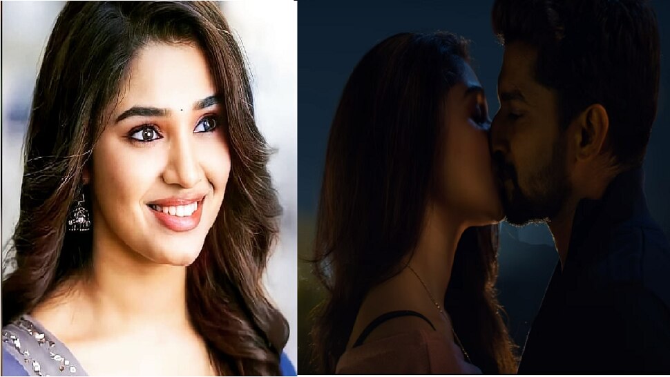 actress krithi shetty lip lock with hero nani photo goes viral స్టార్ హీరోతో కృతి శెట్టి లిప్