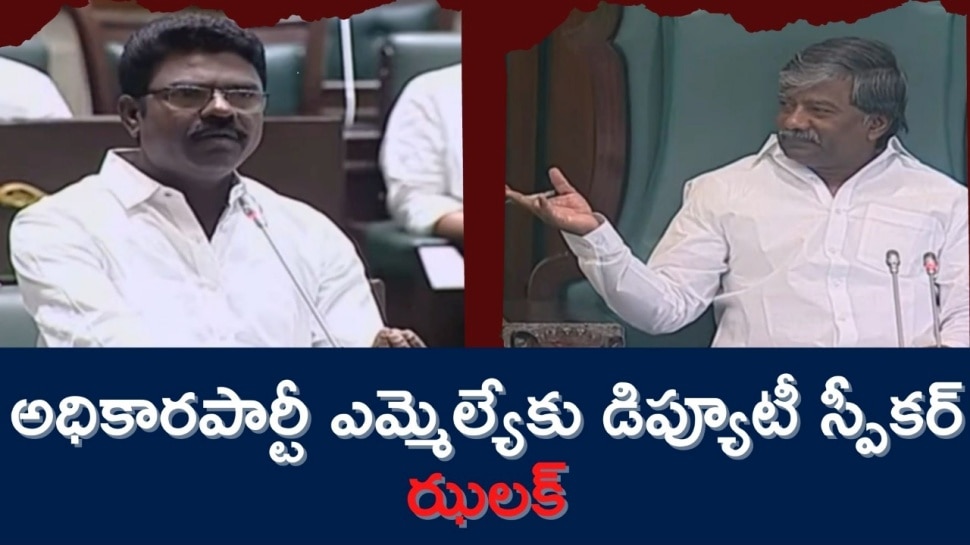 Rasamayi Balakishan: ఎమ్మెల్యే రసమయి బాలకిషన్​కు అసెంబ్లీలో చేదు అనుభవం!