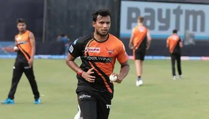 SRH Practice Video: నటరాజన్ బౌలింగ్ మామూలుగా లేదుగా..ఏకంగా వికెట్ విరగ్గొట్టేశాడు