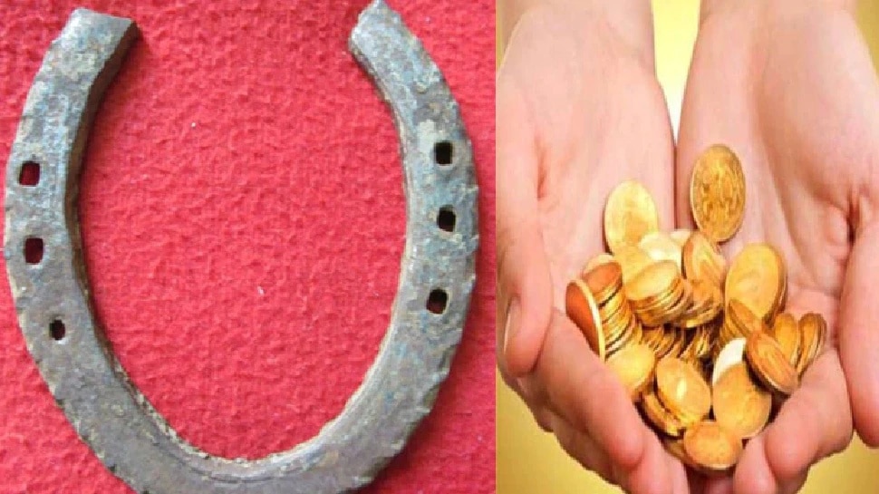 Horseshoe Benefits Hang a string of horseshoe on main entrance of