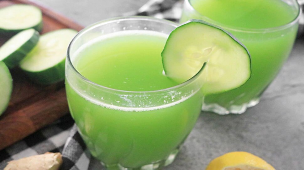 Cucumber Juice Benefits control blood pressure, weight loss and Boosts