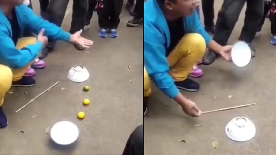 Viral Video: A Man Shows a Magic with Lemons- Trending Video Getting ...