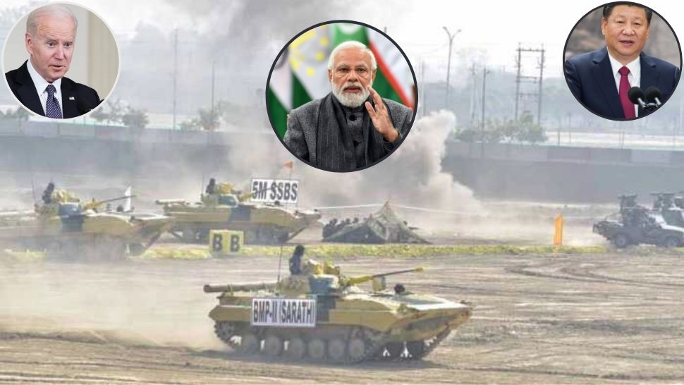 India Defence Budget: రక్షణ రంగానికి భారీగా ఖర్చు చేస్తున్న భారత్‌,  అమెరికా, చైనాలతో పోటీ..!