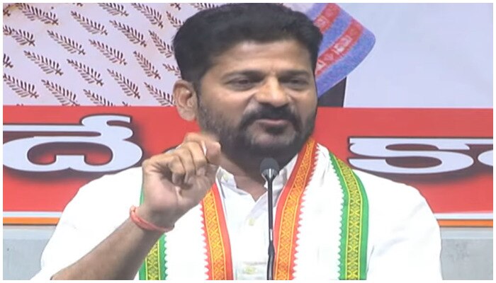 Telangana Congress Ravanth Reddy telangana state congress chief revanth reddy on rahul gandhi tour ...