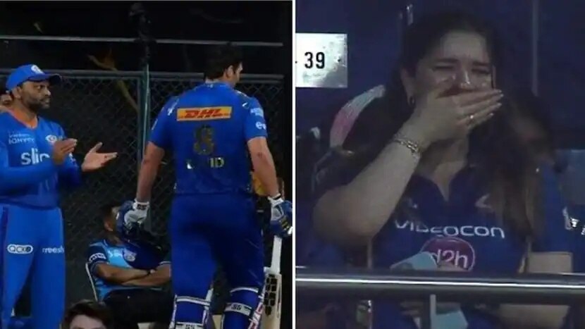 Sara Tendulkar Crying: టిమ్ డేవిడ్ రనౌట్.. స్టేడియంలో ఏడ్చేసిన సచిన్ కుమార్తె!