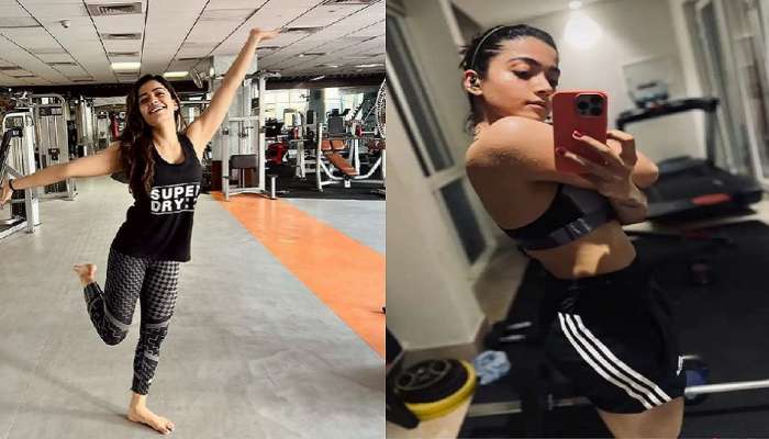 Rashmika Mandanna Gym Photos: జిమ్ లో వర్కౌట్స్ చేస్తూ.. కుర్రాళ్లకు చెమటలు పట్టిస్తున్న నేషనల్ క్రష్!