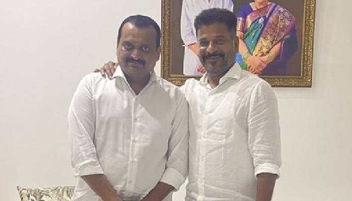 Revanth Reddy Meets Bandla Ganesh At His Home | అప్పుడు డిస్మిస్ ...