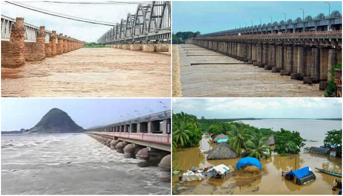 Rivers In Ap ap floods: godavari and krishna rivers increasing flood flow ap state ...