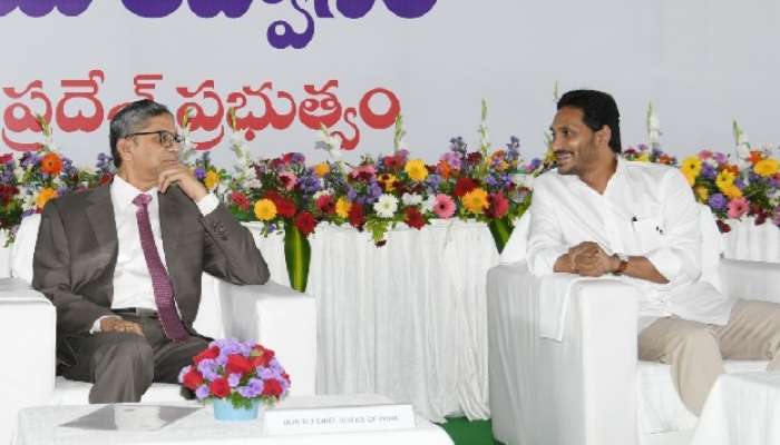 NV Ramana AP Tour: ఒకే వేదికపైకి ఎన్వీ రమణ, వైఎస్ జగన్.. ఏం జరగనుంది ?