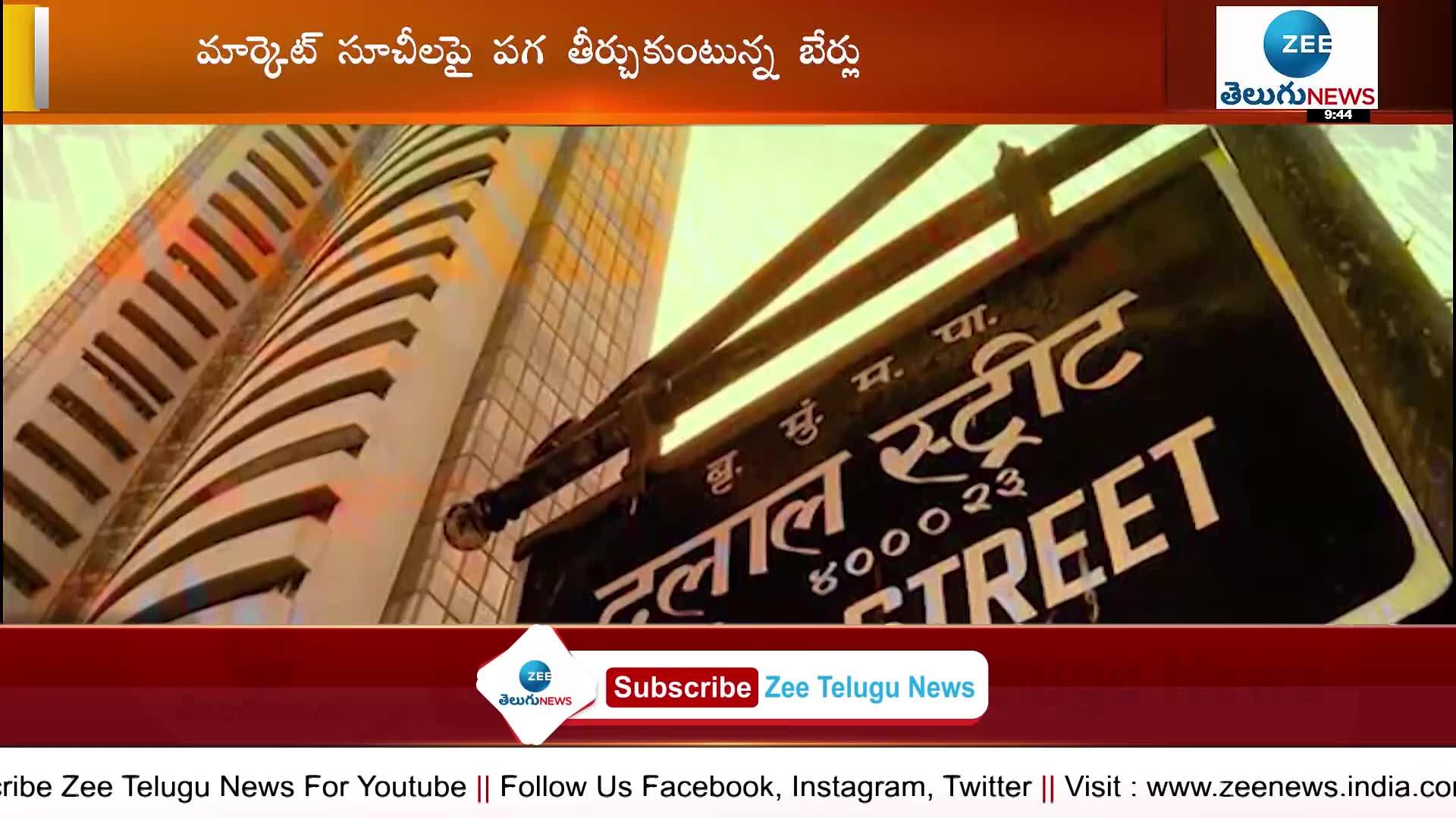 stock market news today telugu