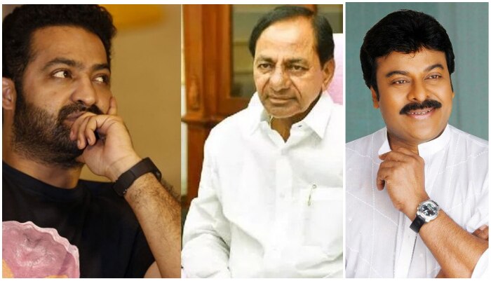 KCR VS NTR: మెగా ఫ్యామిలీకి రెడ్ కార్పెట్.. ఎన్టీఆర్ కు బ్రేక్! కేసీఆర్ సర్కార్ ఎందుకిలా..? 