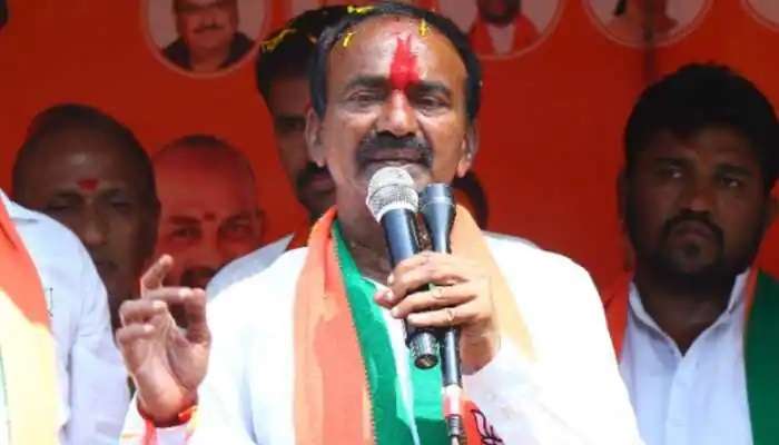 KCR National Politics: గూట్లో రాయి తీయలేనోడు.. కేసీఆర్ జాతీయ రాజకీయాలపై ఈటల సెటైర్స్... 