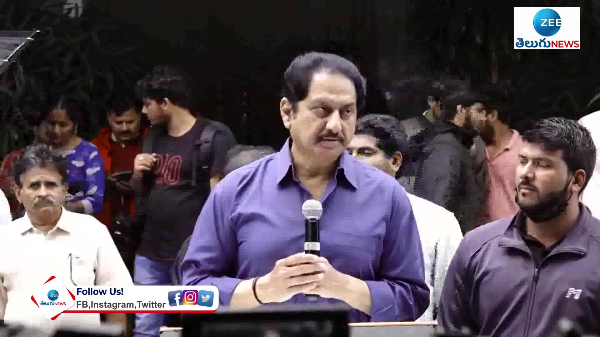 Suman About Krishnam Raju