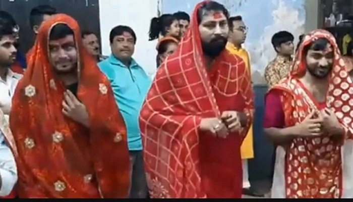 Men in Sarees Garba Dance: అక్కడ మగాళ్లు కూడా చీరలు ధరించి, గర్బా డ్యాన్స్ చేయాల్సిందే.. ఎక్కడో తెలుసా..?