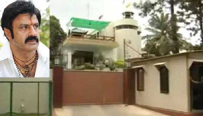 Nandamuri Balakrishna House in Jubilee Hills Encroached the Pavement ...