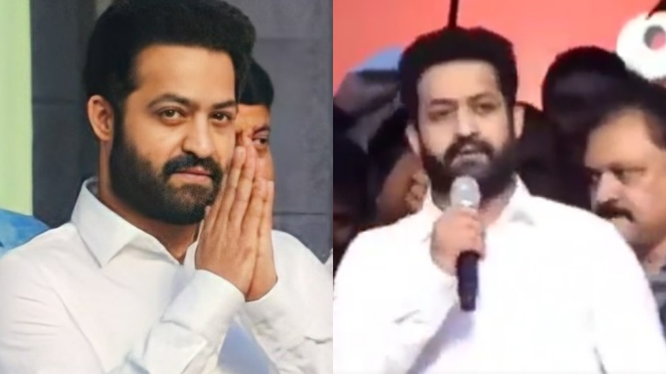 Jr NTR Praises Puneeth Rajkumar and Jr NTR cleans chair At Kannada ...