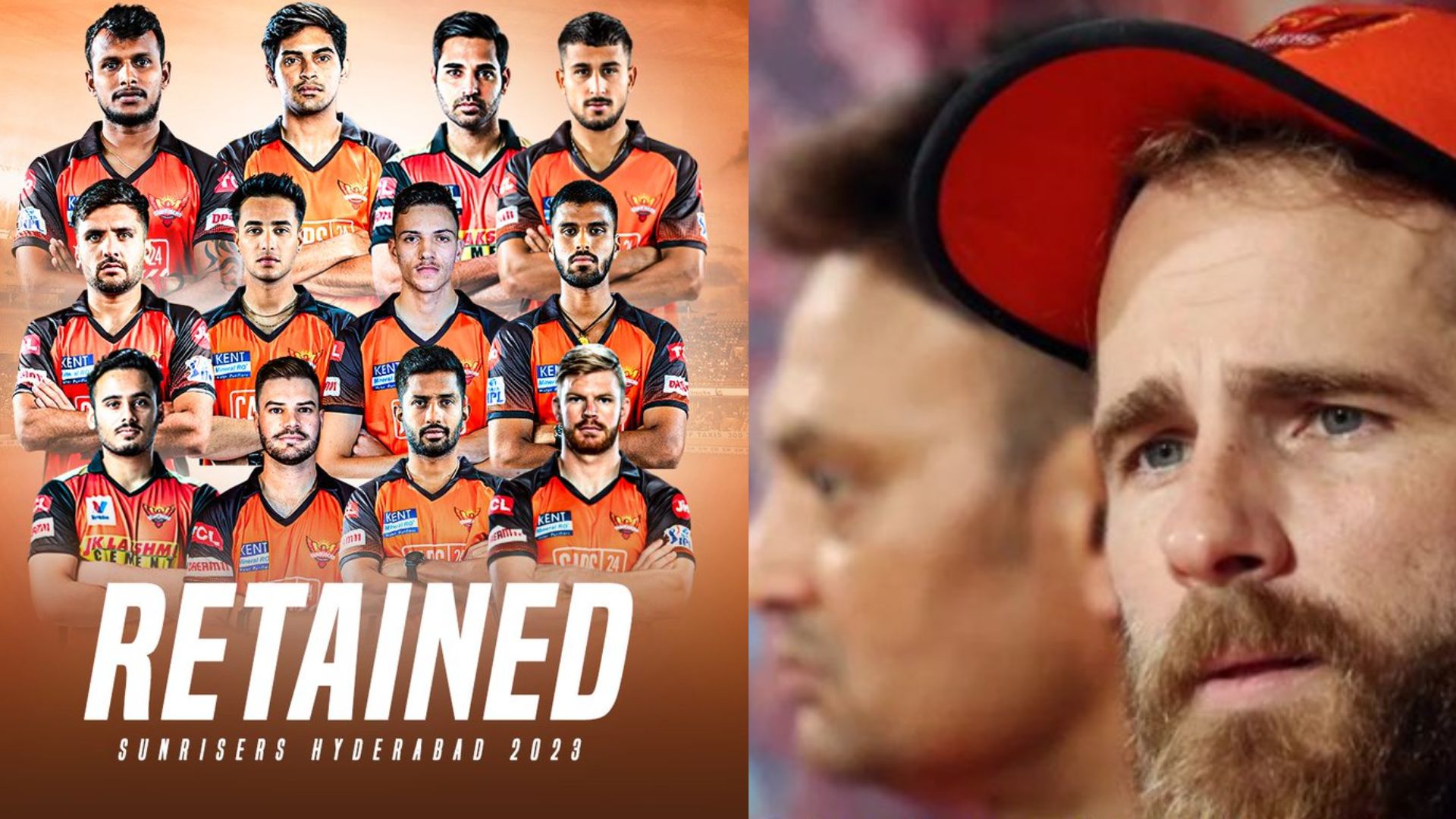 SRH Retained Players List: కేన్ మామకు భారీ షాకిచ్చిన సన్‌రైజర్స్ హైదరాబాద్‌.. ఎస్‌ఆర్‌హెచ్‌ రిటైన్‌ జాబితా ఇదే!