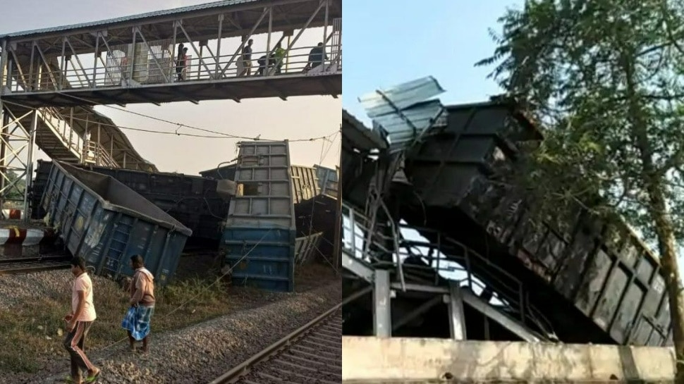 Odisha Train Accident: రైల్వే ప్లాట్‌ఫామ్‌పైకి దూసుకువచ్చిన గూడ్స్ రైలు.. ముగ్గురు మృతి