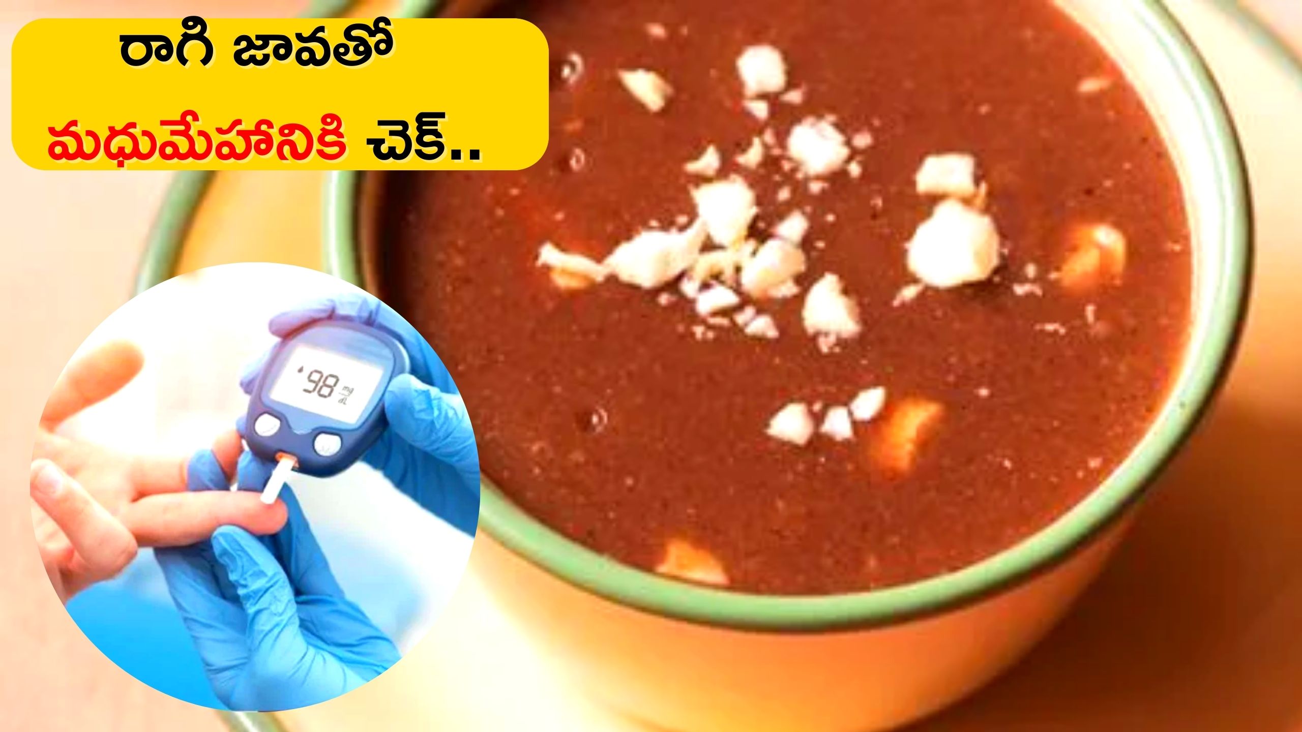 Diabetes Control Diet Consuming Bitter Gourd Juice Ragi Malt Radish In