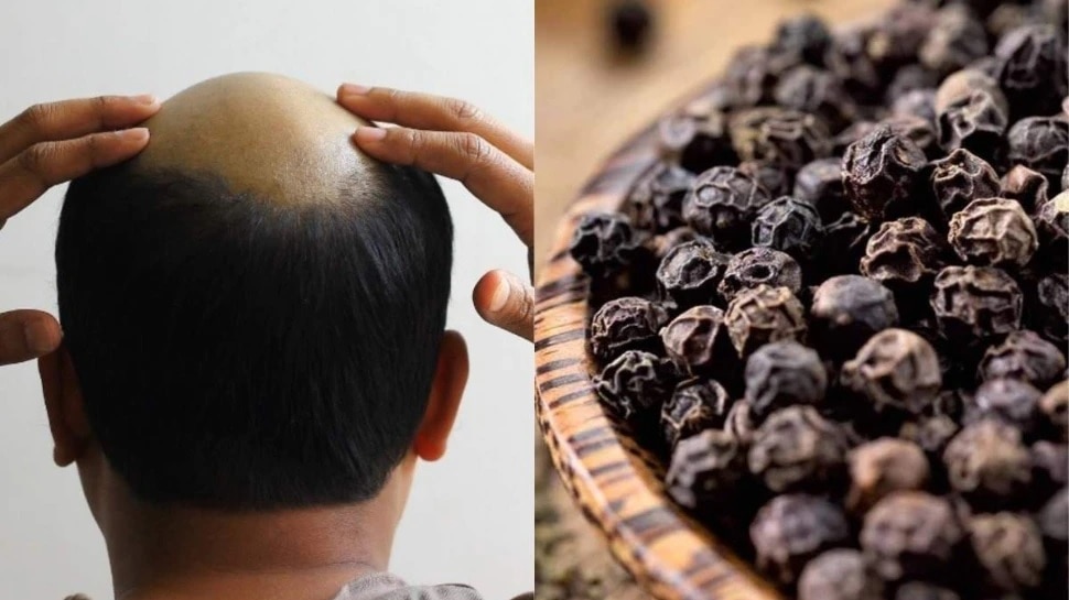 Black pepper benefits and tips to remove dandruff, baldness problems