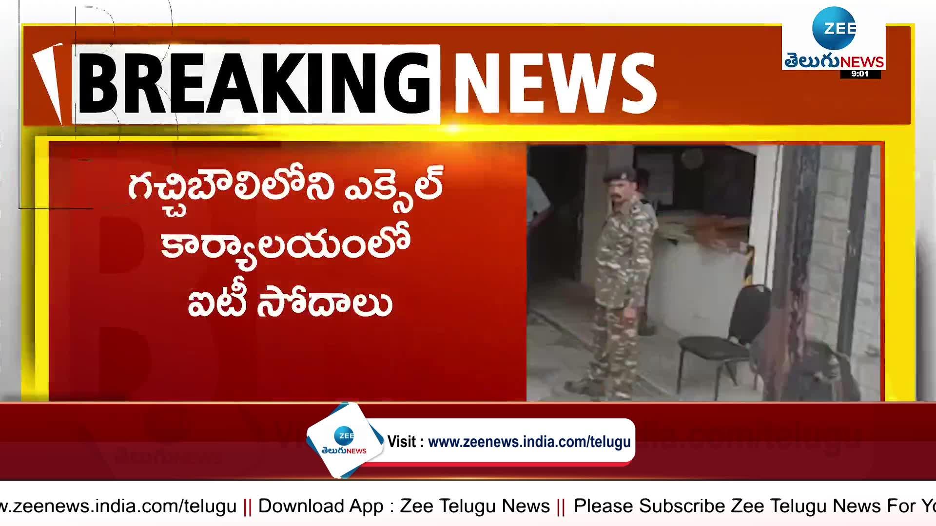 IT raids again in Hyderabad