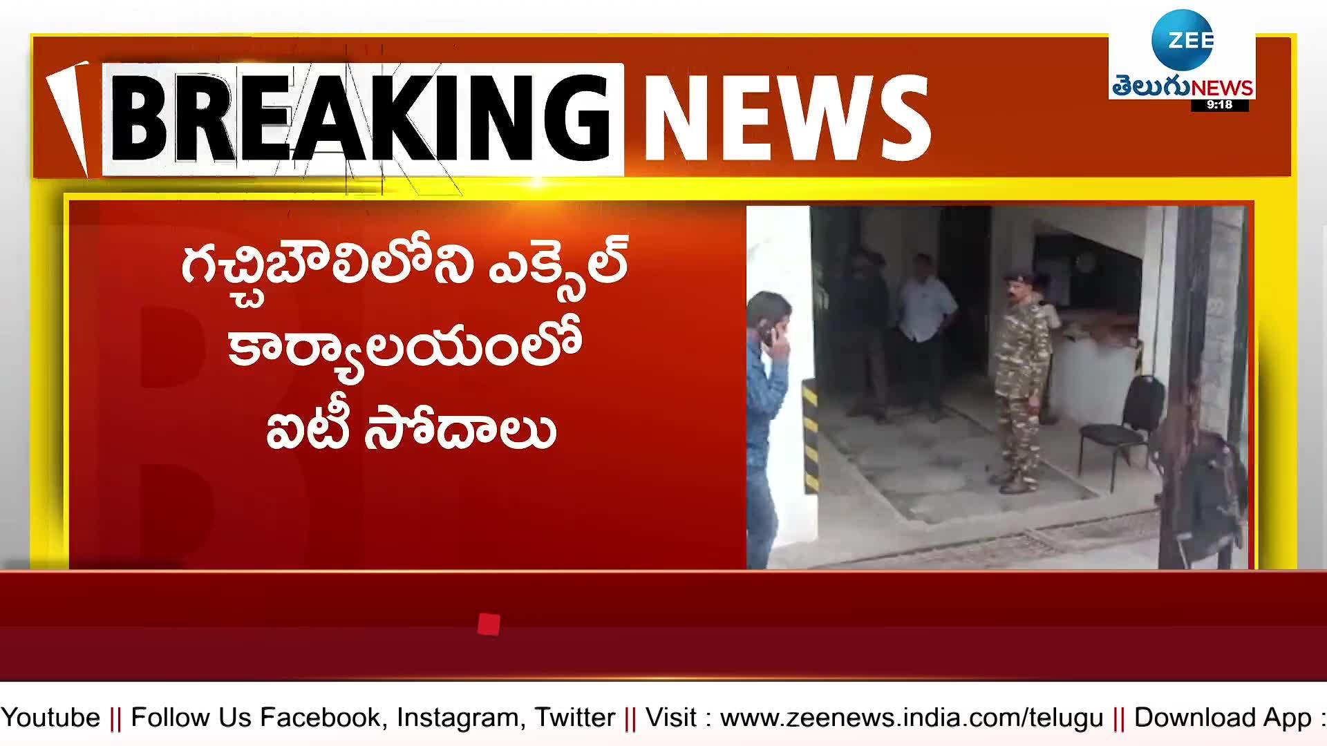 IT raids again in Hyderabad