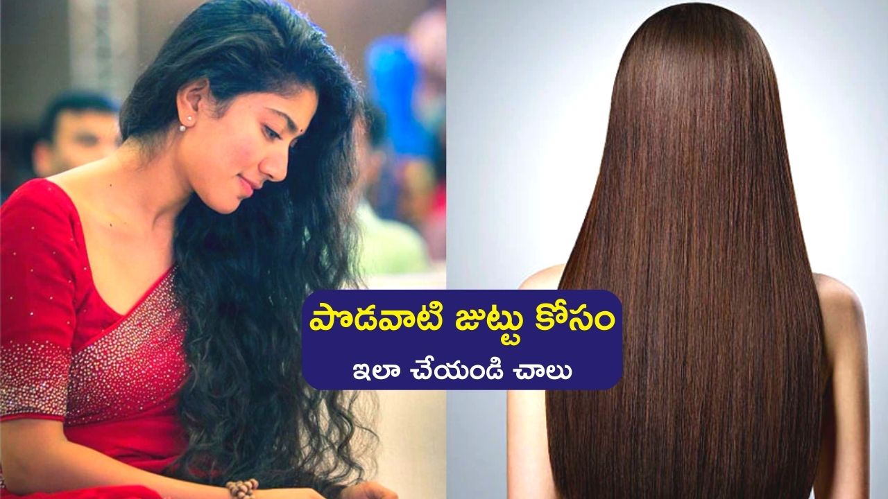 Actress Sai Pallavi లాంటి పొడవాటి జుట్టు కోసం ఇలా చేయండి చాలు..