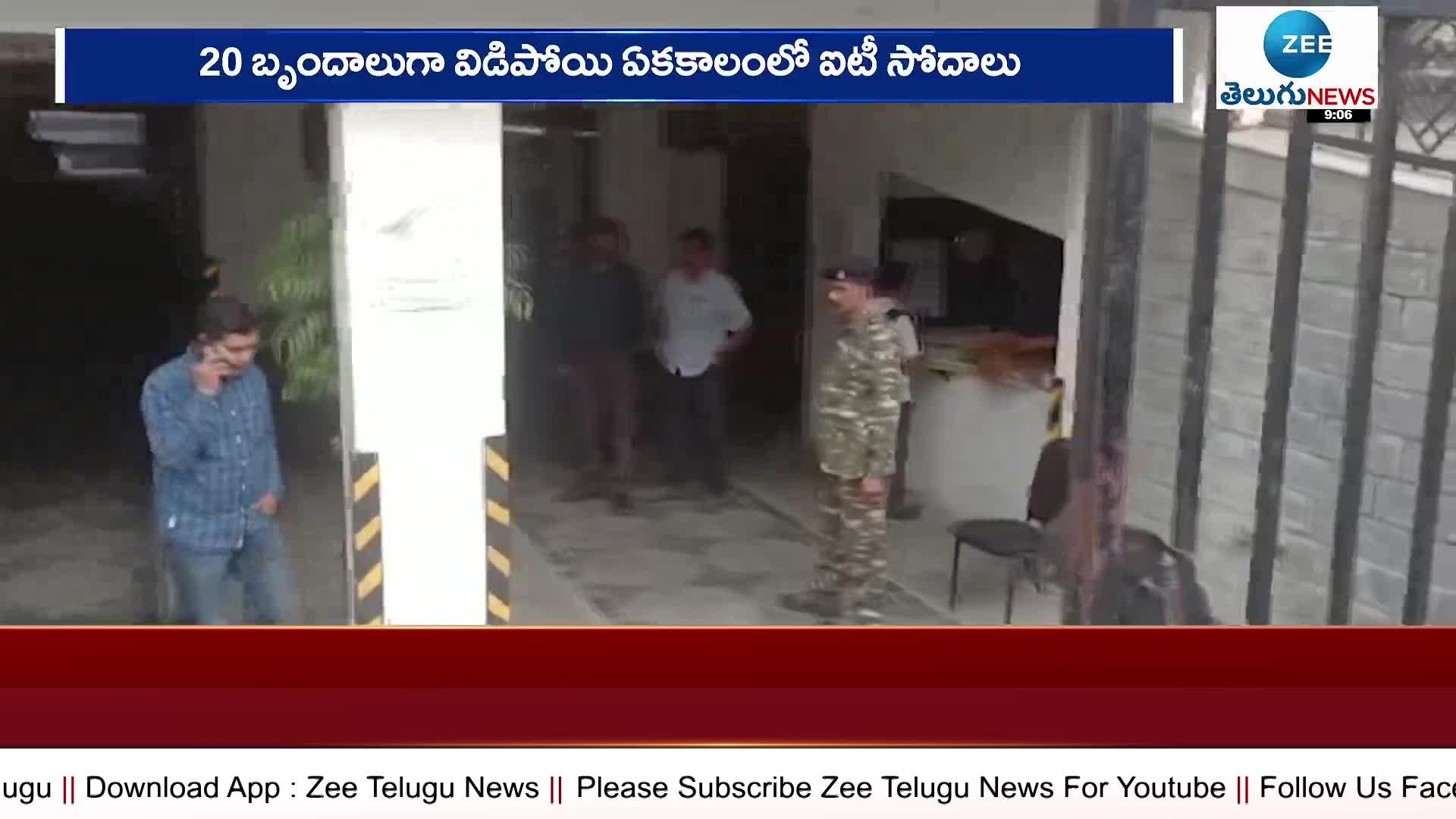 Second day of IT raids in Hyderabad