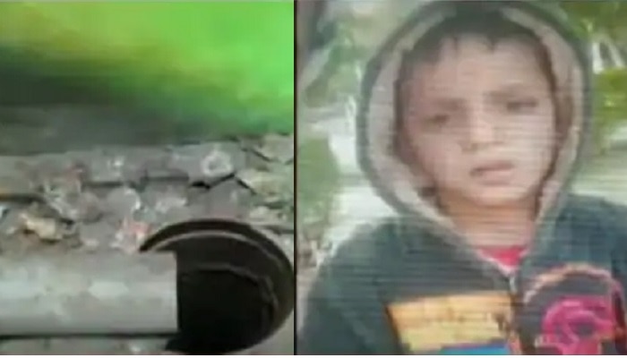 Six years old boy safely rescued from 40 feet deep borewell at hapur in ...