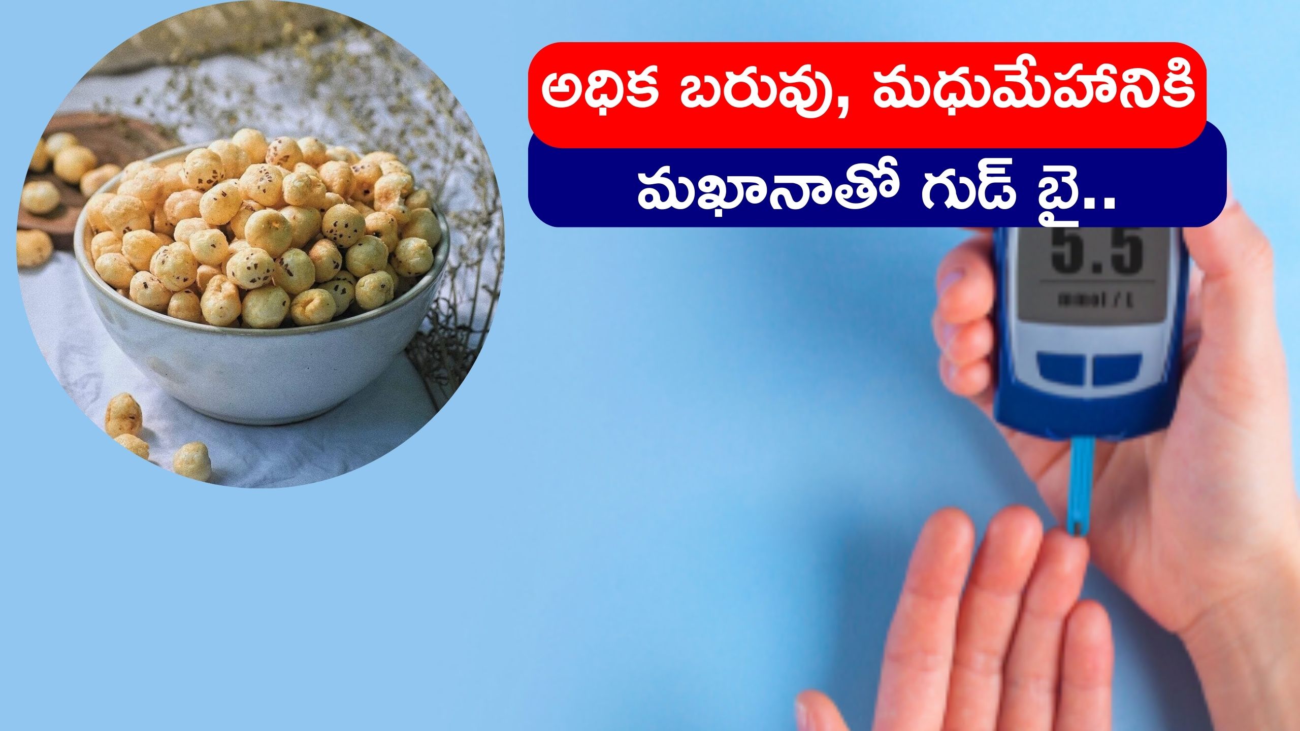 Fox Nuts For Diabetes Eating Makhana Fox Nuts Every Day Can Control