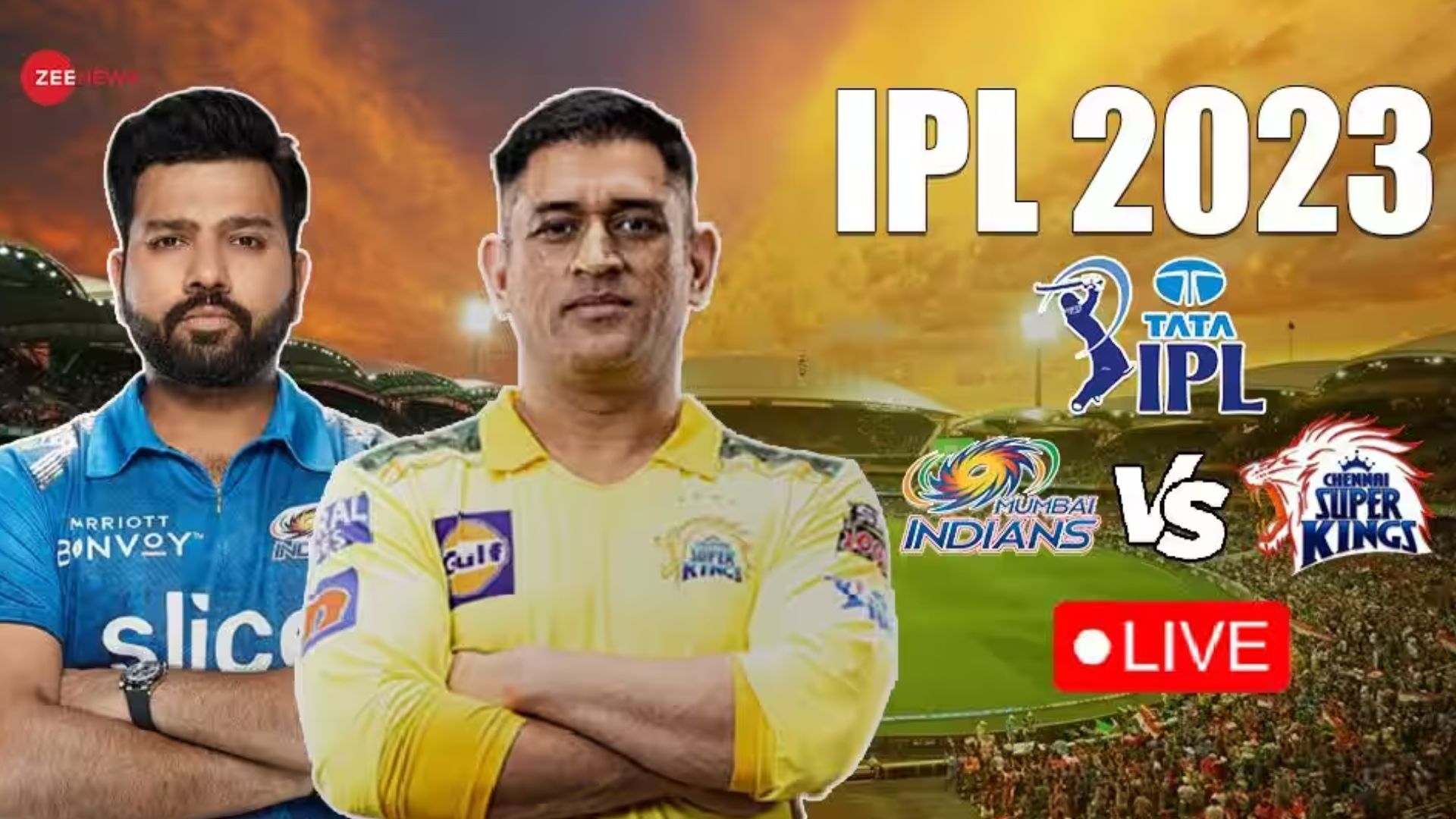 MI vs CSK IPL 2023 Live Score Updates: ఐపీఎల్ 2023లో చెన్నైకి రెండో విజయం.. ముంబైకి రెండో ఓటమి! 